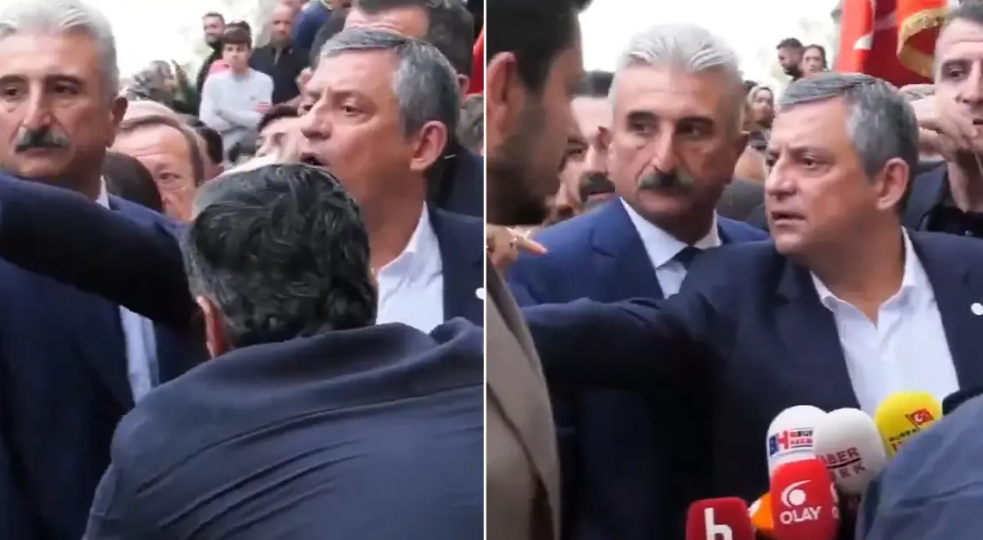 Özgür Özel'den vatandaşın itilmesine sert tepki!