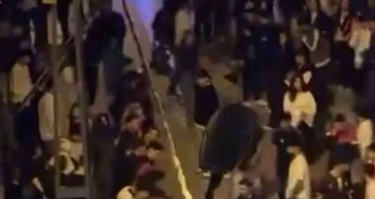 Asker eğlencesinde ortalık karıştı : 2 yaralı