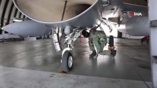 F-16’lar Amasya’dan Karadeniz’e havalandı