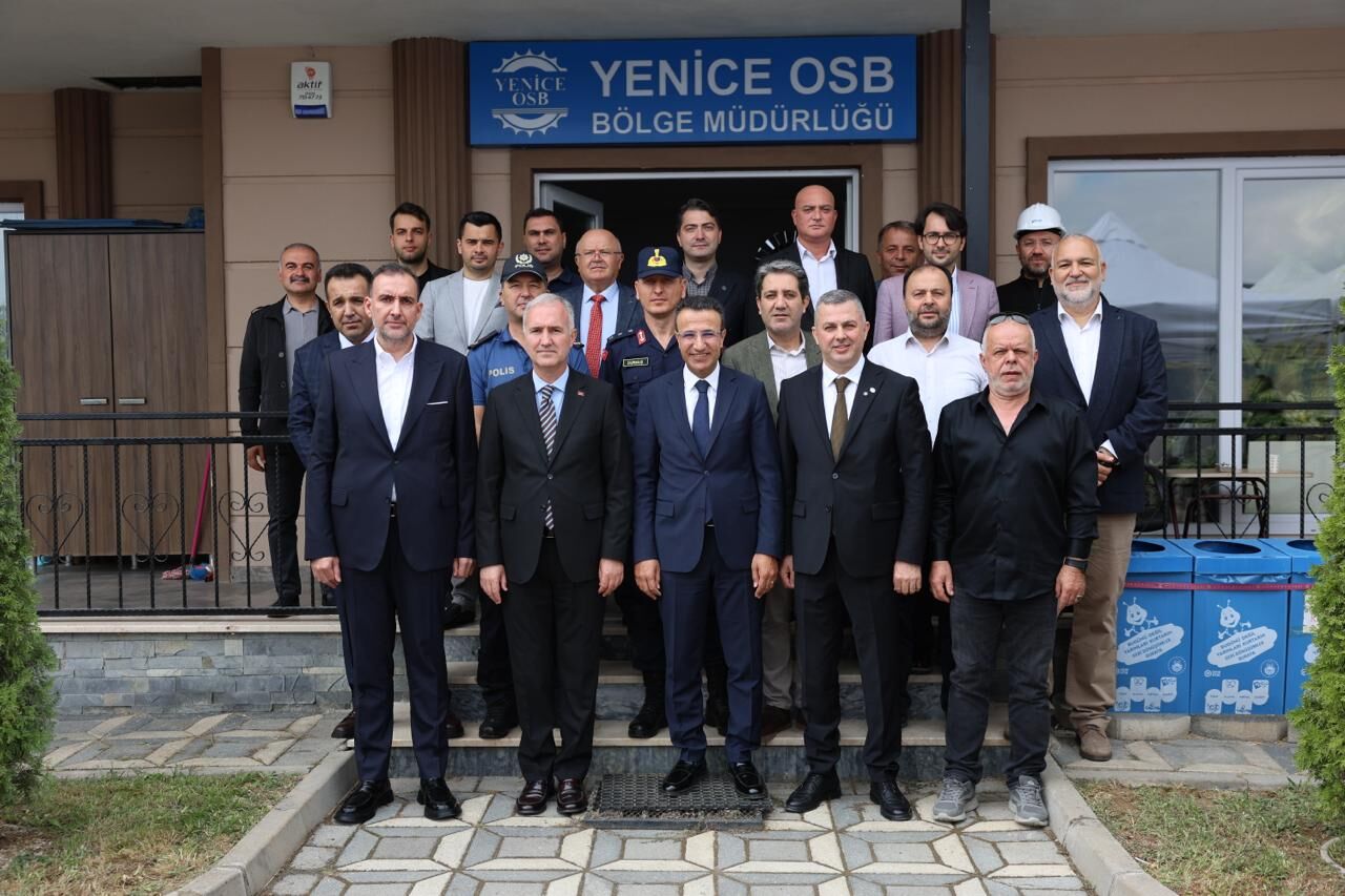 Nedim İncebay yönetimindeki Yenice OSB’de yeni yatırımın temeli atıldı