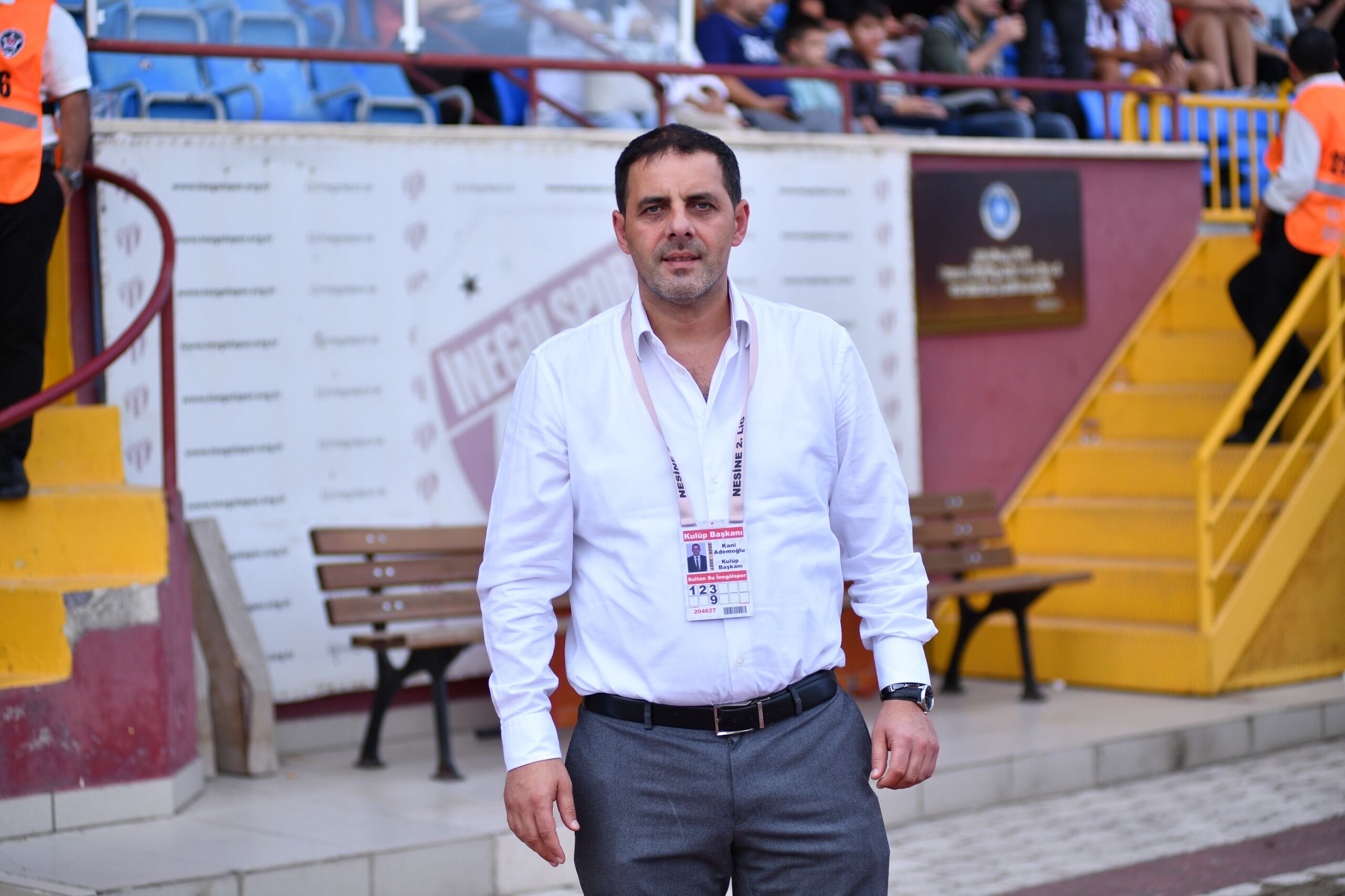 Kani Ademoğlu: “Yakışan bir İnegölspor izletmek için mücadele ediyoruz”