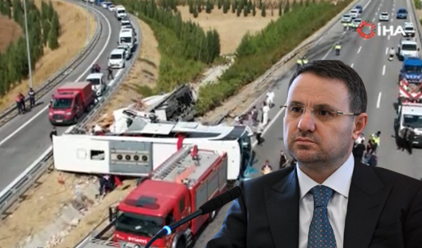 Bakan Gürlek:"Manisa’da kazaya ilişkin soruşturma üç cumhuriyet savcımızca titizlikle yürütülmekte''
