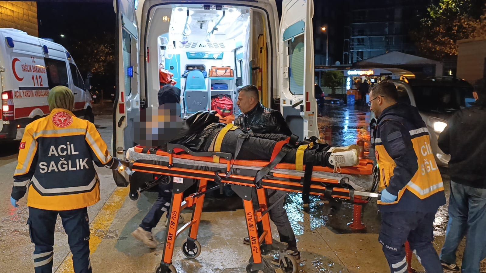 İnegöl’de yağış kazaya neden oldu! 15 yaşındaki çocuk yaralandı
